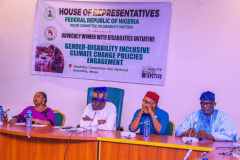 Gender-Disability Inclusive Climate Change Policies Engagement (AWWDI, in collaboration with the House Committee on Disability Matters)